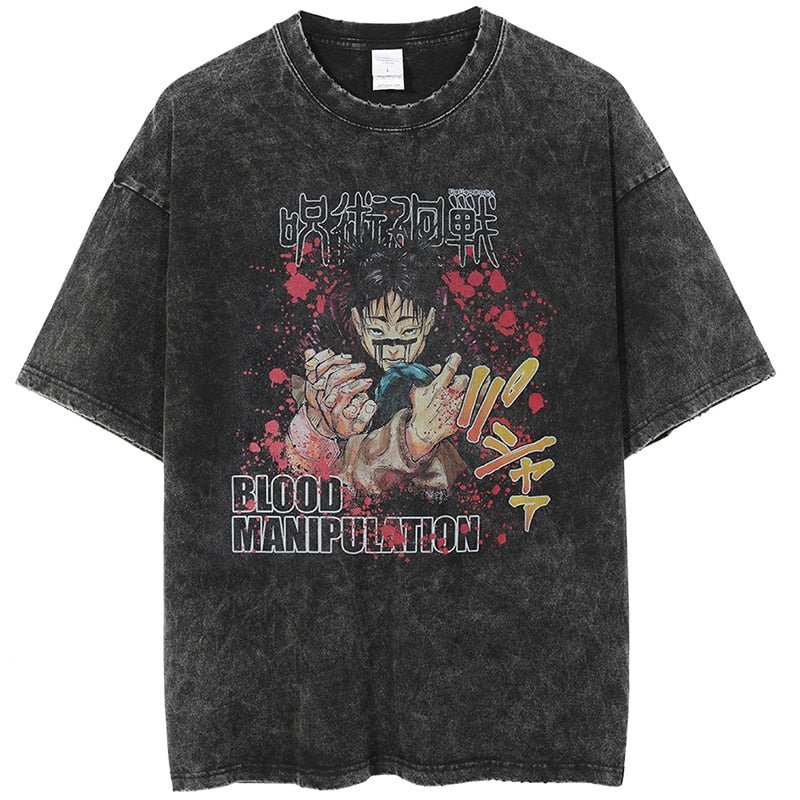 Nobara Blood Manipulation Vintage Shirt-0