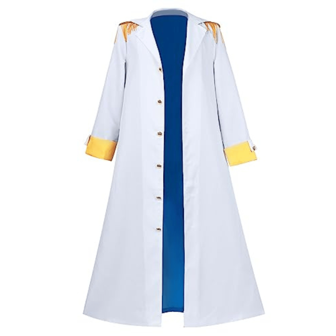 One Piece Admiral Kizaru Cosplay Cloak-1