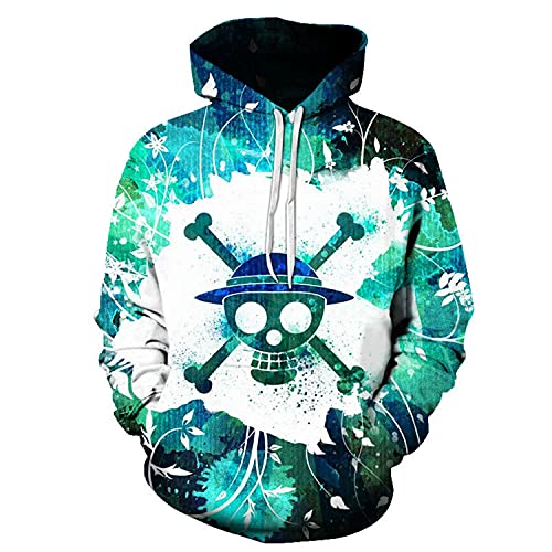 One Piece Death Mugiwara Flag Mark Cozy Hoodie-0