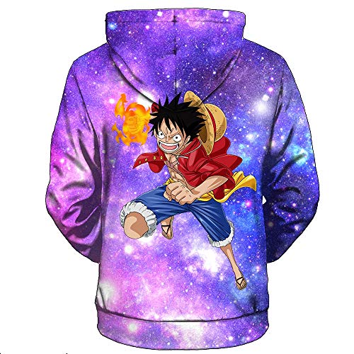 One Piece Luffy Marine War Skylight Hoodie