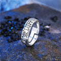One Piece Luffy Silver Ring-0