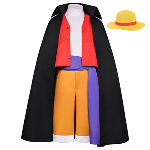 One Piece Luffy Wano Fight VS Kaido Cosplay-0