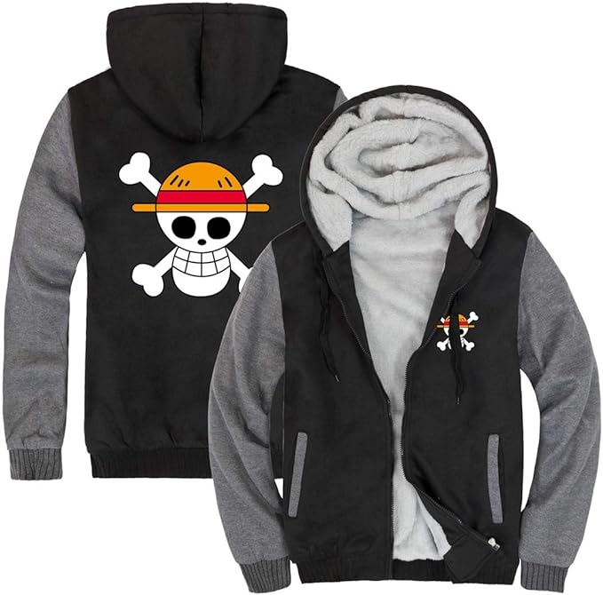 One Piece Mugiwara Emblem Epic Winter Hoodie Style 5