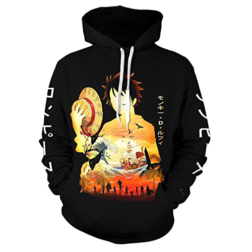 One Piece Mugiwara Luffy Cozy Standard Hoodie