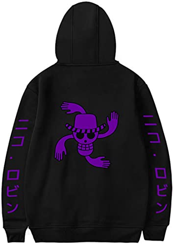 One Piece Robin Special Emblem Hoodie-1