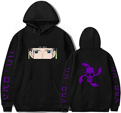 One Piece Robin Special Emblem Hoodie-0