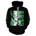 One Piece Roronoa Zoro Fight 1 Hoodie-0