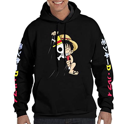 One Piece Strawhat Pirates Graffiti Style Emblem Hoodie