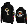 One Piece Strawhat Pirates Graffiti Style Emblem Hoodie