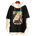 One Piece Zoro City Night Style Hoodie