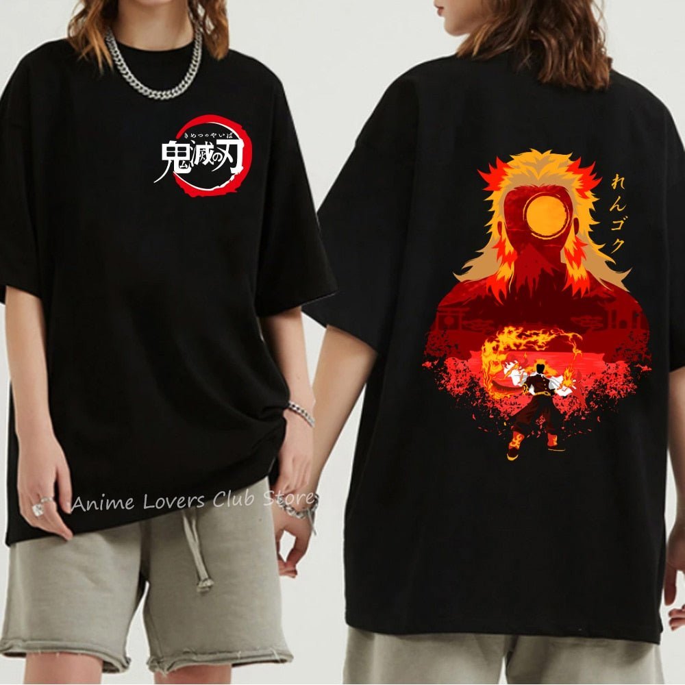 Rengoku Style 4 Fashion Shirt-0