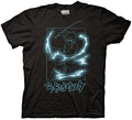 Naruto Short Sleeve T-Shirt Sasuke Uchiha Lightning-0
