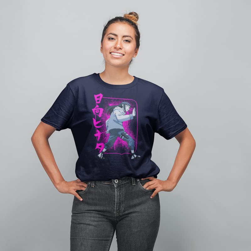 Hinata Hyuga Pink Chakra Attack T-Shirt-1