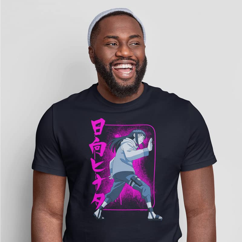 Hinata Hyuga Pink Chakra Attack T-Shirt-2