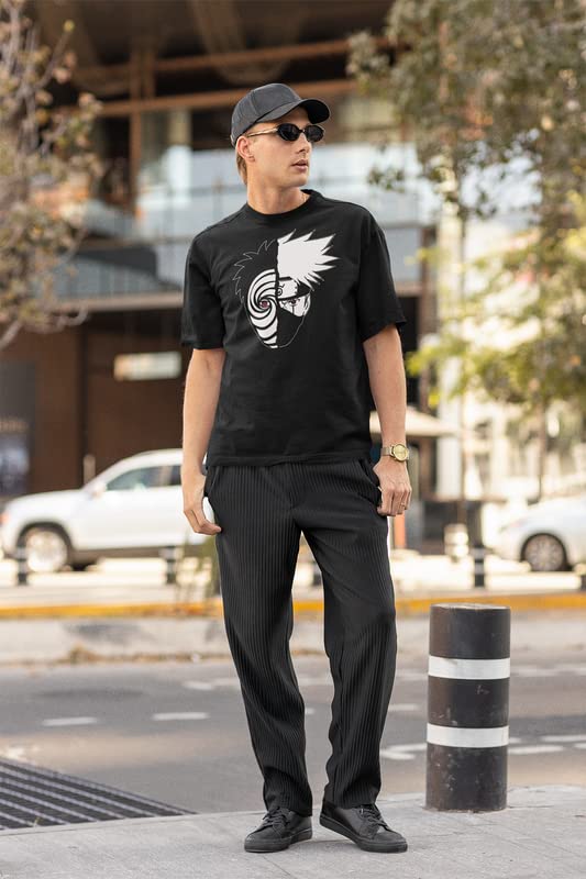 Naruto Shippuden Kakashi Split Obito Shirt-1