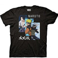 Naruto Shippuden Team 7 Male Characters Short Sleeves T-Shirt-0