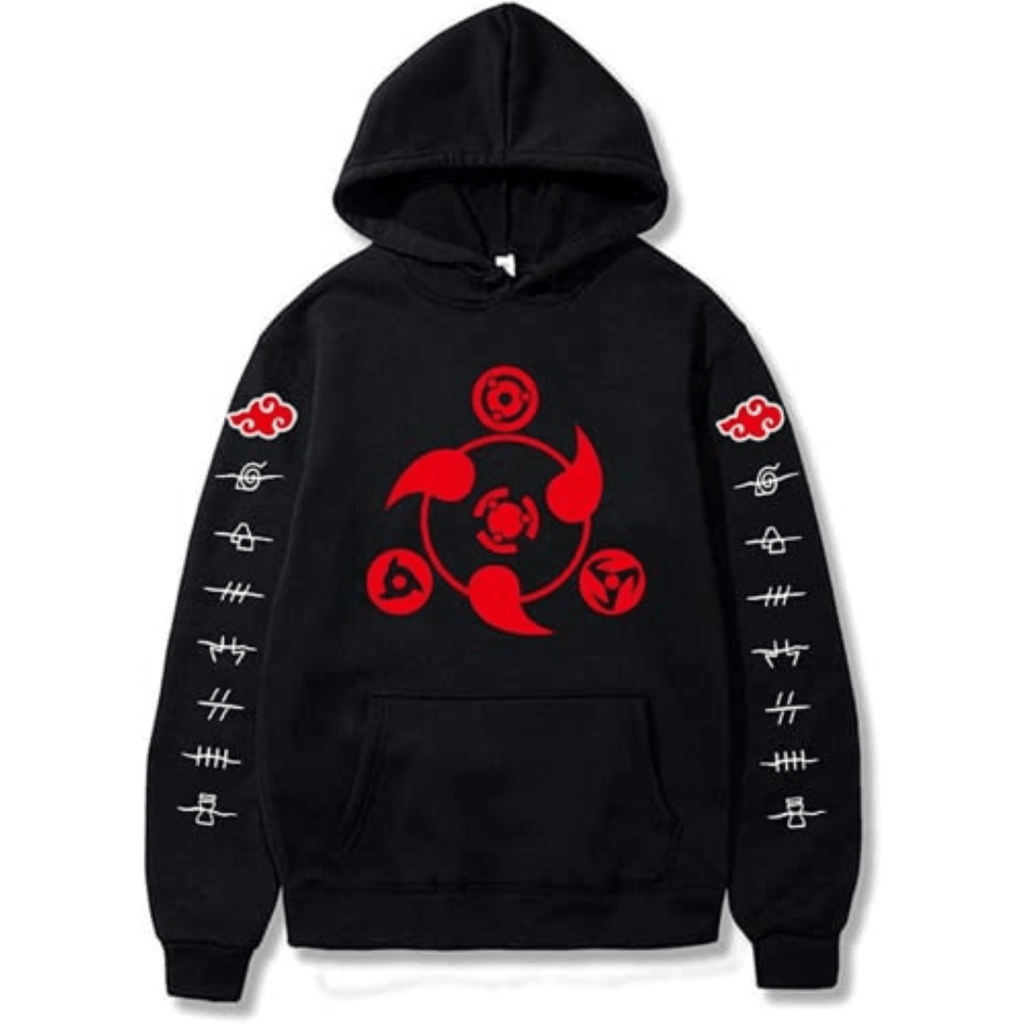 Uchiha Mangekyou Sharingan Red Shade Hoodie