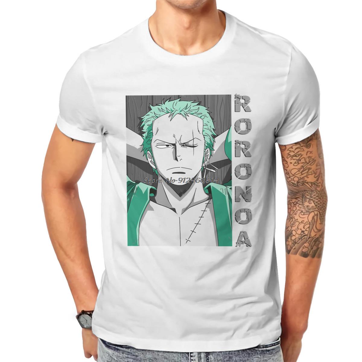 Zoro Fashion Basic Style Slim T-Shirt-3