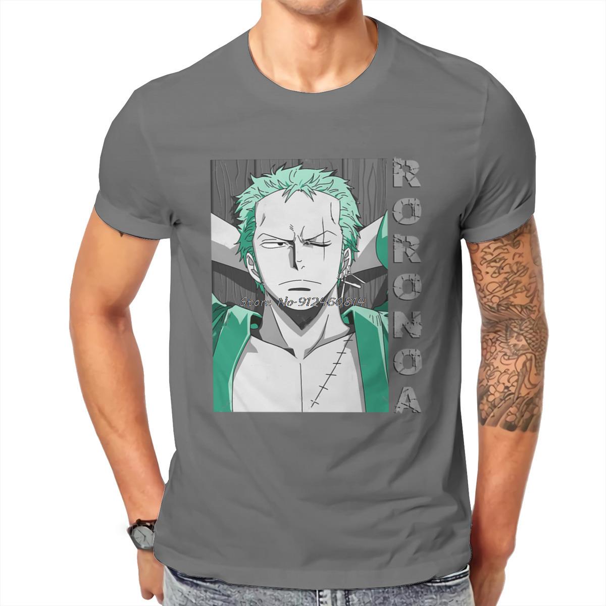 Zoro Fashion Basic Style Slim T-Shirt-4