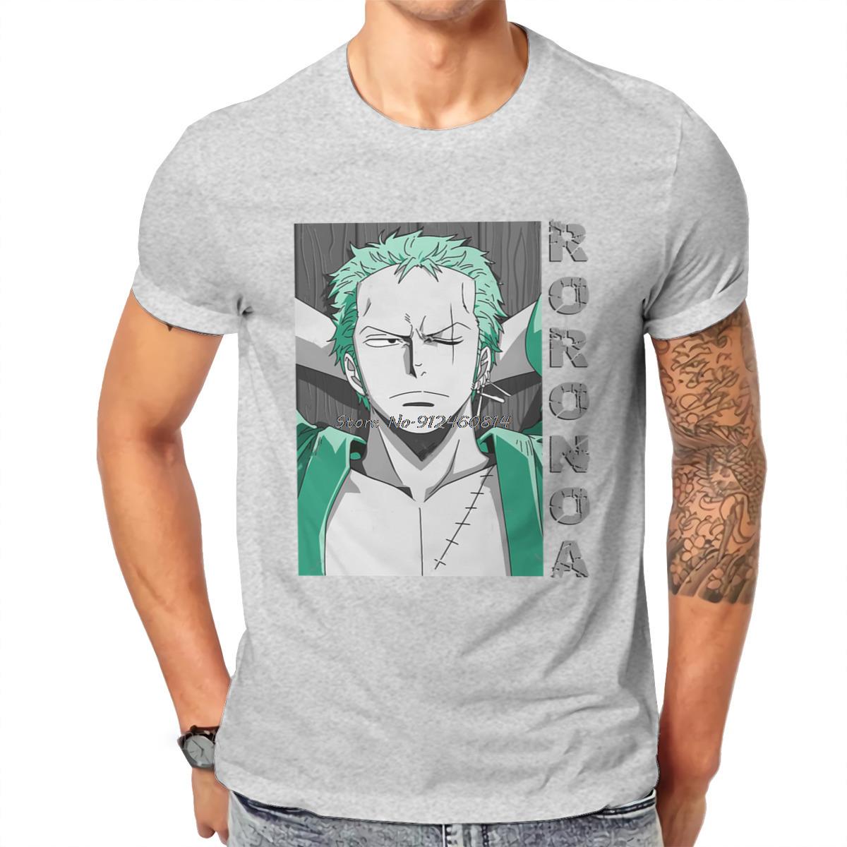 Zoro Fashion Basic Style Slim T-Shirt-1